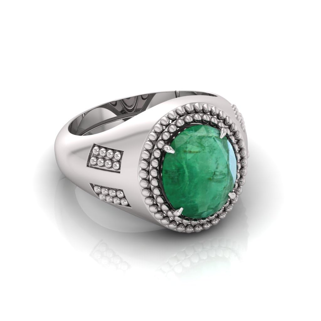 See full amazon price history chart for TODANI JEMS 6.25 Ratti 5.60 Carat Natural Panna Emerald Adjustable Silver Ring With Lab Certificate For Mens - Adjustable TODANI JEMS 6.25 Ratti 5.60 Carat Natural Panna Emerald Adjustable Silver Ring With Lab Certificate For Mens - Adjustable (B09N3ZNCTN) Amazon Price History, Amazon Price Tracker