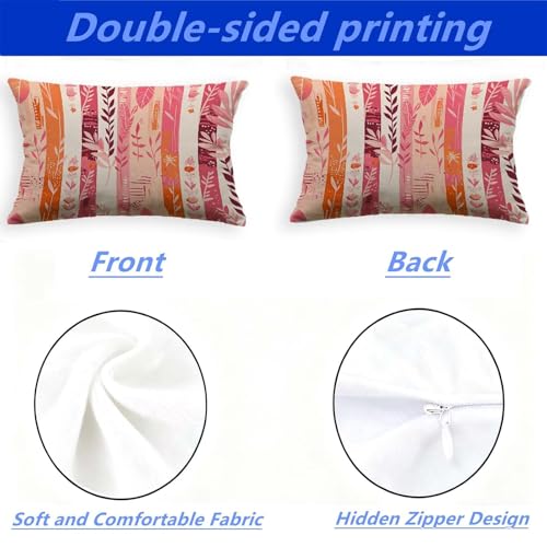 Housse de coussin velours 60x90cm lot de 2 taie oreiller rectangulaire