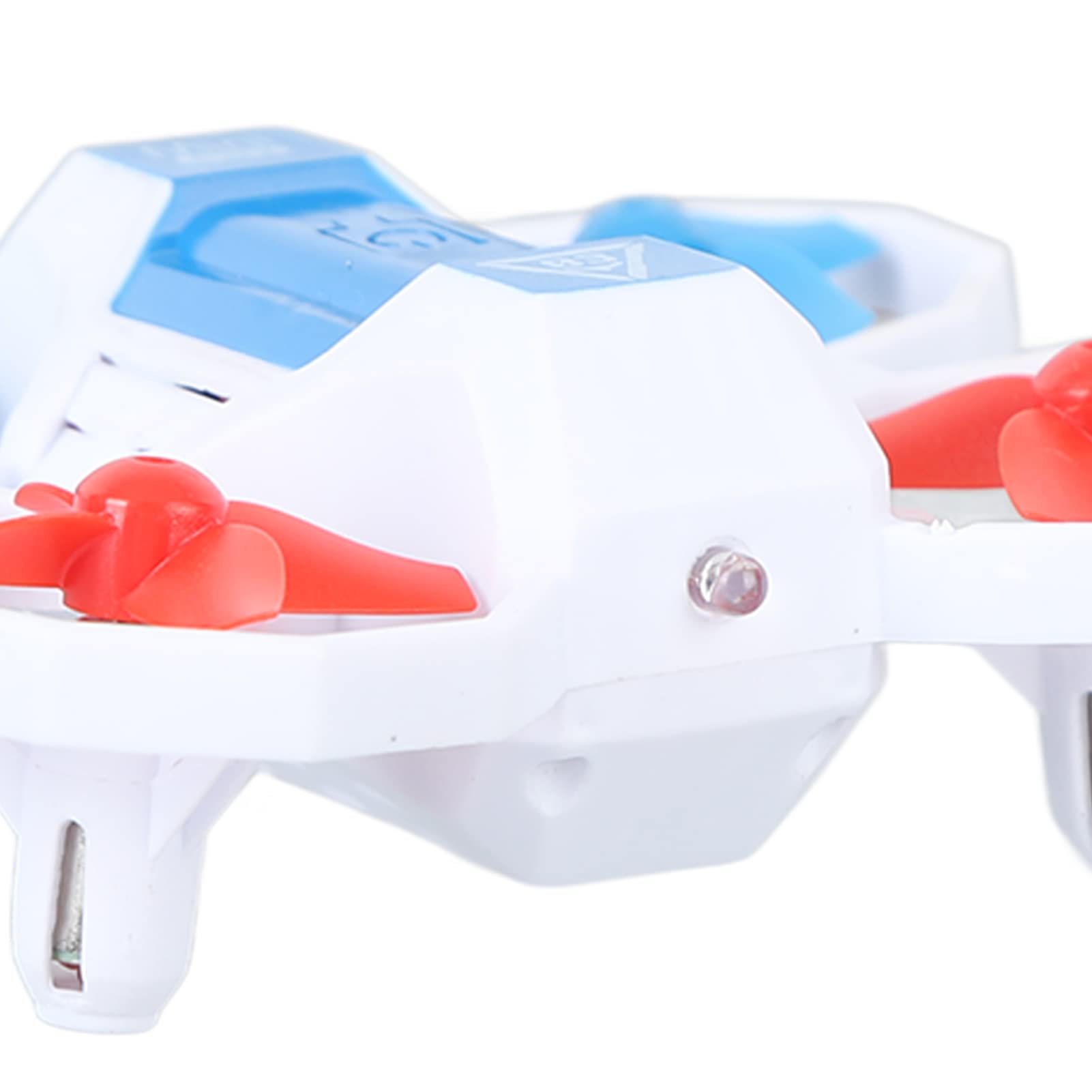 Mini Drone para Niños, Luz LED Controlado por Voz 4 Canales de Control Remoto RC Mini Drone Hélice de Protección RC Quadcopters con 3D Flips para Niños y Niñas, Principiantes (3 batería)