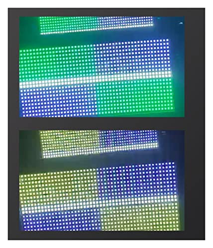 Stroboscope RVB 280W 16 LED avec effets de chenillard flash pour animation de soirée