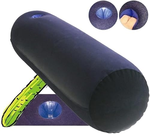 Miniatura 5 de Almohada De Abrazo Inflable Con Almohada De Soporte Para El Cuerpo Cojín Cilíndrico Inflable Magic Deep Hole Magic Inflable Juego Cojín En Forma Yoga Kit De Almohada Profunda