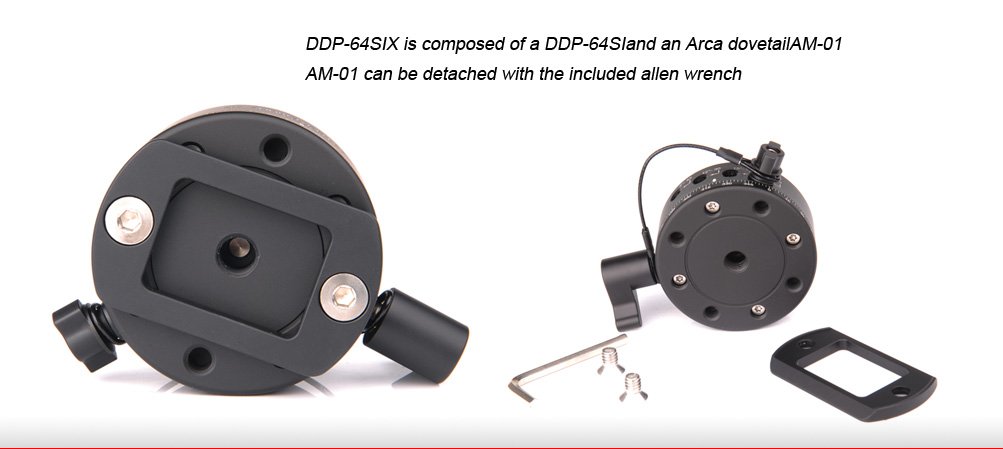 Amazon.com : SUNWAYFOTO Indexing Rotator DDP-64SiX DDP64SiX