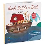 Hallmark Noah Builds a Boat Board Book Kids Books Religious Juvenile Nonfiction