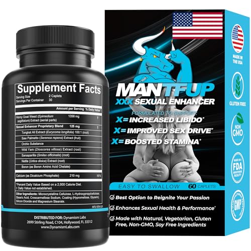 mantfup daily sexual enhancer for men  boost libido testosterone pleasure amp performance fast-acting enhancement  potenciadores de testosterona