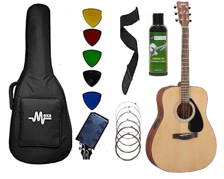 Yamaha Electric-Acoustic Guitar FX280 Dreadnought With Mexa Sponge
