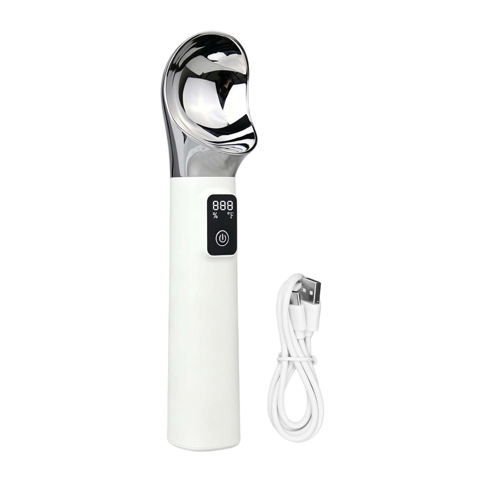 PANGBOER Heated Ice Cream Scooper with IP67 Waterproof Design and Type C Charging Ice Cream Spoon for Smooth Scooping Kitchen Tool for