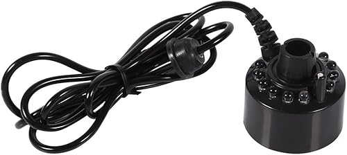 Miniatura 8 de Fdit Mini fabricante de niebla 24 V cambio de color 12 LED Mister Fogger fuente de agua estanque niebla hine atomizador humidificador de aire niebla