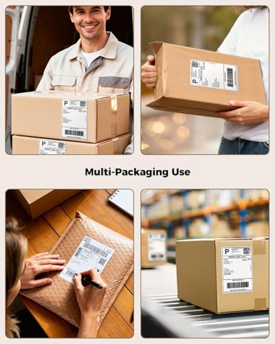 SVANTTO 4x6 Thermal Labels, Strong Adhesive and Perforated Shipping Labels, Thermal Printer Labels for Mailing Postage Addres（500Pcs/Stack） image 2