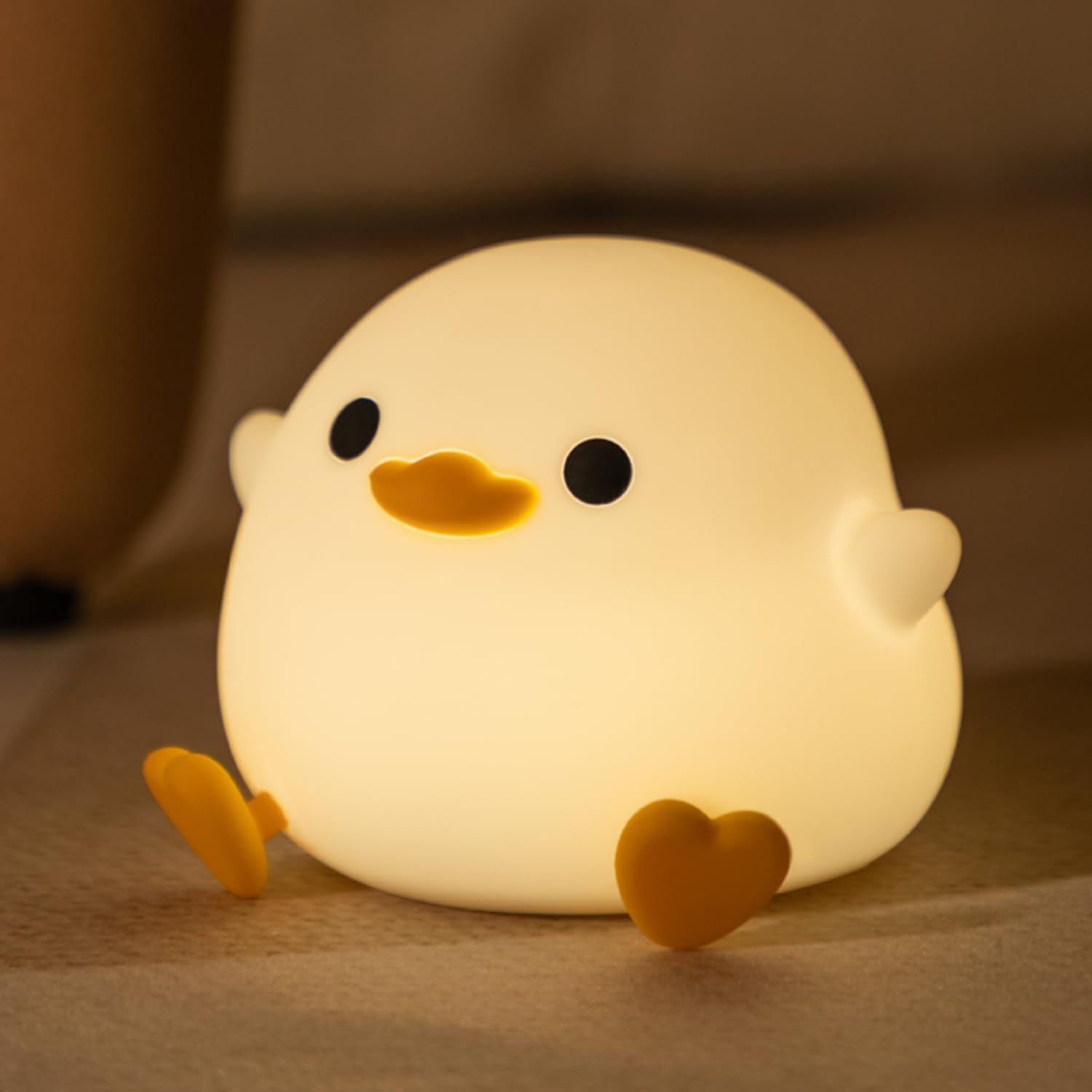 Night Light for Kids, Cute Soft Silicone Dodo Duck Lamp, Dimmable Nursery Portable Duck Kawaii Lamps, Bedside Lamp for Baby Toddler Adult[Energy Class G](Dodo Duck)