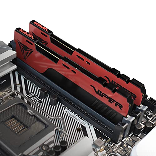 Image of Patriot Memory Viper Elite II DDR4 RAM 64GB (2X32GB) 4000MHz CL20 1.4v UDIMM Desktop Gaming Memory Kit Compatible with XMP - PVE2464G400C0K