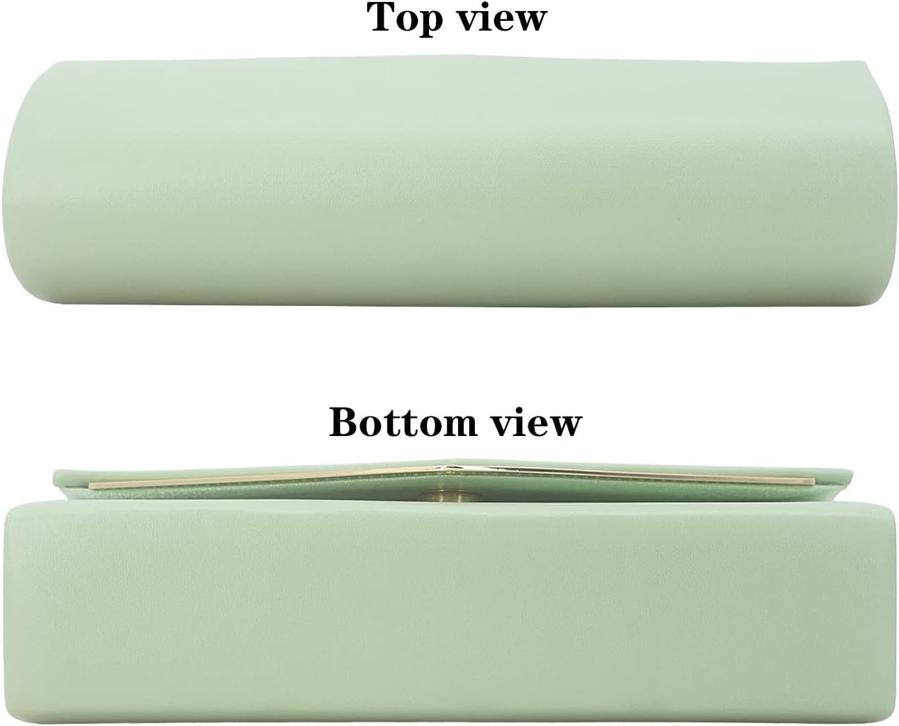 Women’s Evening Handbag Vegan Leather Ladies Envelope Clutch Classic Elegant Purse Bags - Image 7