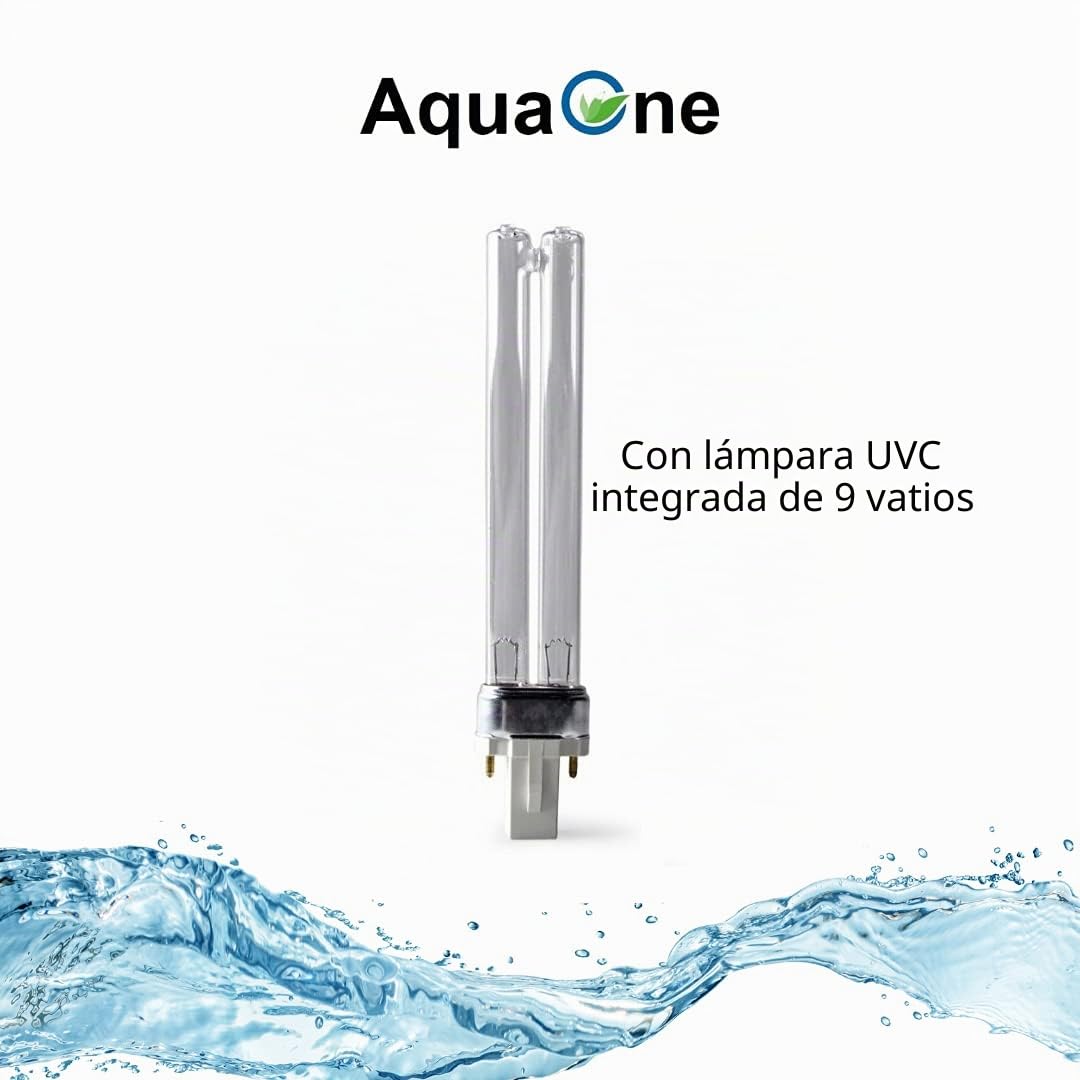 SUNSUN Acuario exterior filtro 1400 L/h 3 niveles 700L + UV Cleaner. + Filtro material.