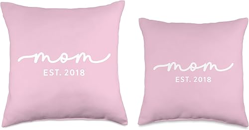 Miniatura 3 de Mom Est 2018 Custom Mom Personalized Mothers Day Customized Throw Pillow
