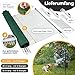 NATURIZ® Weidezaun & mobiler Hundezaun 15m - Camping Zaun für Hunde ohne Strom, Begrenzungszaun, Gartenzaun, Hühnerzaun extrem stabil, 90cm hoch (15m)