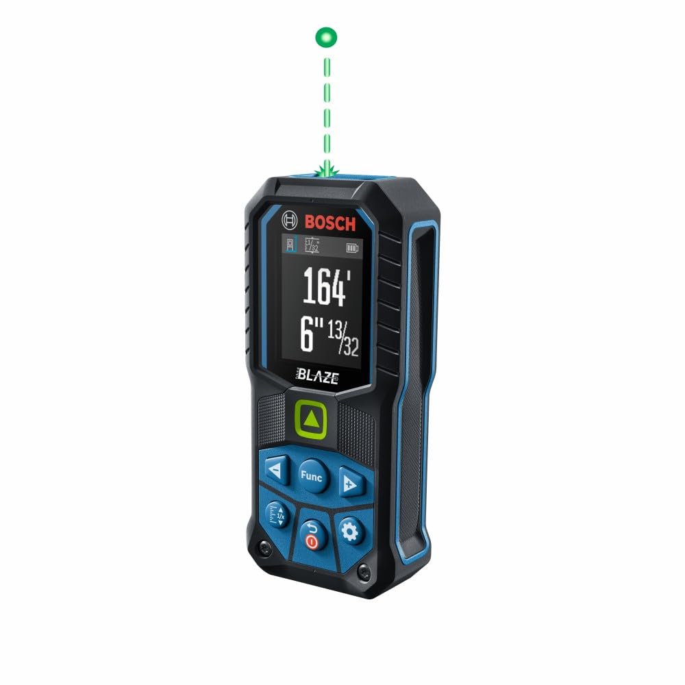 Bosch GLM165-25G Blaze™ Green-Beam 165 Ft. Laser Measure