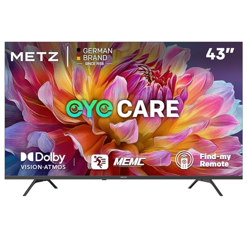 METZ 43 Pollici Smart TV UHD, 43MUF7000Z, MEMC, HDR10, Dolby