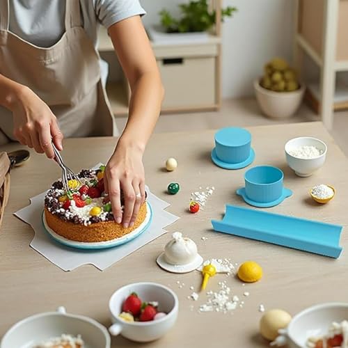 Molde para cake cakes con impresión 3D y expulsor de masa preciso 4