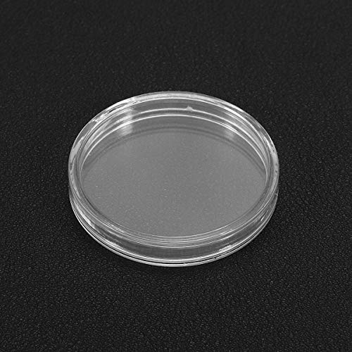 MJJEsports 50Pcs 25/27/30Mm Moneda De La Exhibición Del Soporte De La Caja Para La Losa Certificada Con La Caja De Madera - imagen 4