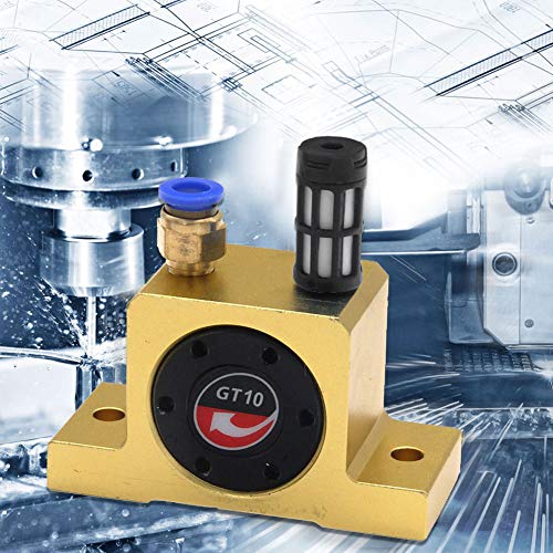 better18 Silent Pneumatic Vibrator, Practical Industrial Mini Pneumatic Vibrator Turbo Safe Low Noise Connector