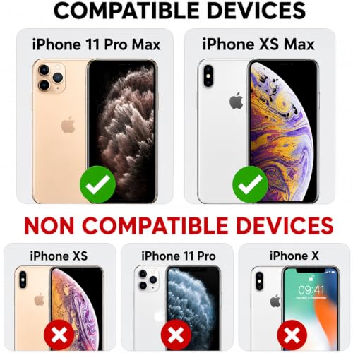 Image of Tempered glass for iPhone 11 Pro Max /XS Max (6.5 Inch), 9H Hardness, HD Clear, Bubble Free, Case Friendly, Scratch Resistant, Screen Protector Full HD Quality, Edge to Edge Coverage, Easy Installation (iPhone 11 Pro Max /XS Max), Pack of 1