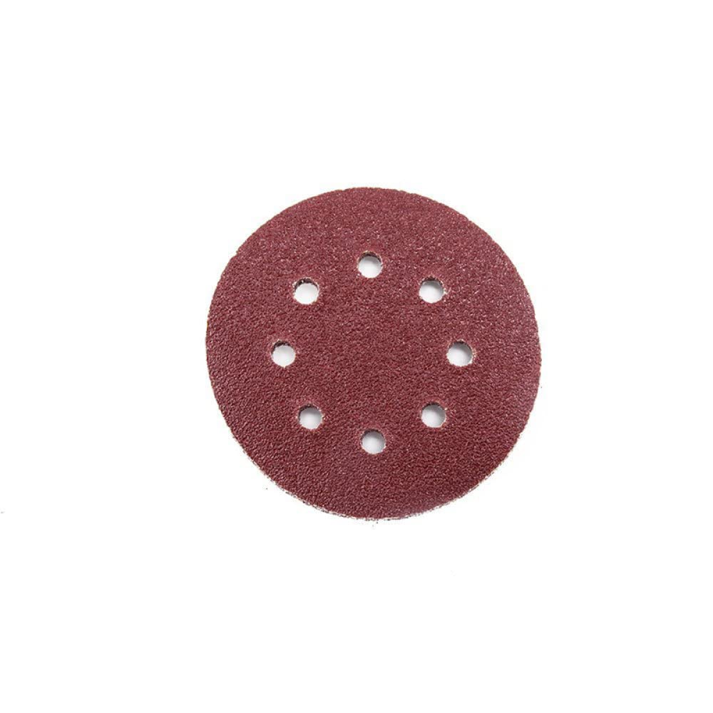 80 PZ Dischi Abrasivi Tamponi, 40 60 80 100 120 150 180 240 320 400 Grane 8-Fori Carta Vetrata Assortiti per Levigatrice Orbitale Casuale,H