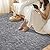 Soft Modern Indoor Large Shaggy Rug for Livingroom Bedroom Dorm Kids Room Home Decorative, Non-Slip Plush Fluffy Furry Fur Area Rugs Comfy Nursery Accent Floor Carpet 6x9 Feet, Grey