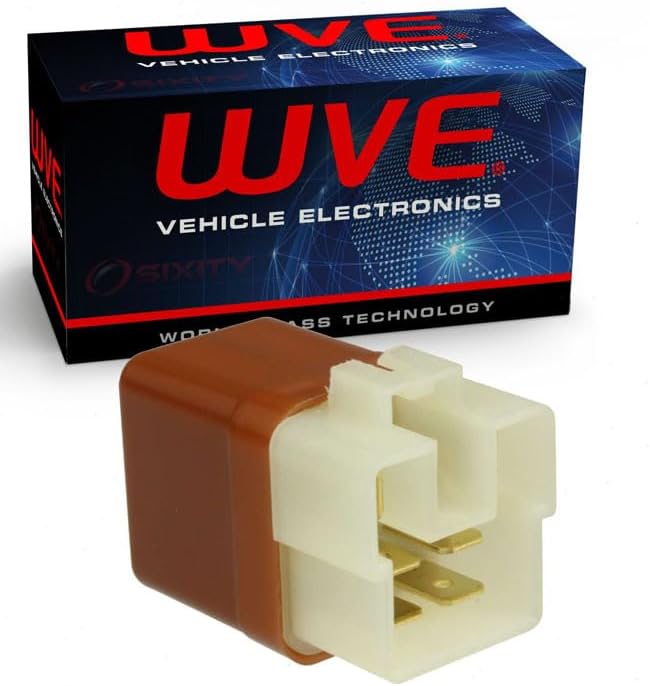 Wells WVE Starter Relay For Jeep Vehicles 1999-2010 - Compatible With Cherokee, Grand Cherokee, Wrangler & More