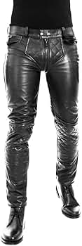 最安値！jentlious Zip Leather Pants Langlitz Black Leather Western Pants - Size 30 | eBay