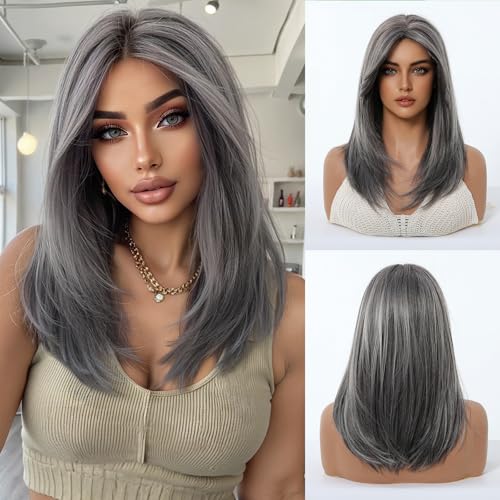 Layered Wigs For Women 16 Inch image