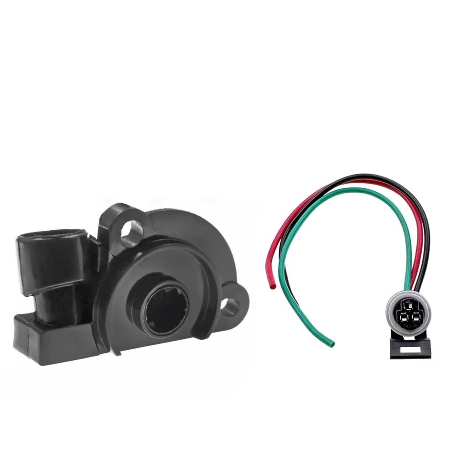 Kompatibel Mit Chevy Für Suburban C2500 K2500 R1500 1992 1993 1994 1995 Auto-Drosselklappenstellungs-TPS-Sensor Mit Stecker 17080671 17087653 94580175 Drosselklappensensor(Sensor and Plug)