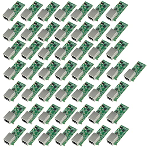 Jmt Tiny Serial Ethernet Converter Usr-Tcp232-T2 Module Serial Uart Ttl To Ethernet Tcpip Module Support Dhcp And Dns Upgraded (50Pcs) #TOP25