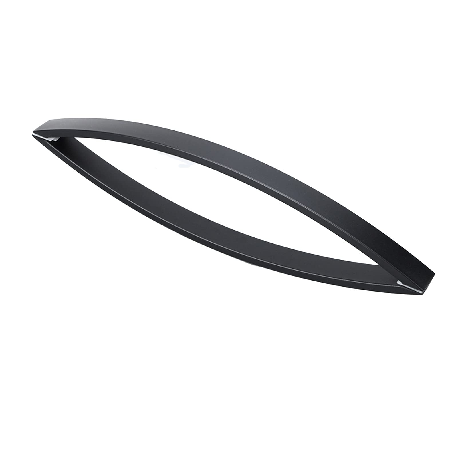 HYLYGFH Stainless Steel 304 Push Pull Door Handle,Heavy Duty Stainless Steel Bathroom Shower Pull Push Door Handles, Hole to Hole 300mm/400mm/440mm (Size : 440mm)