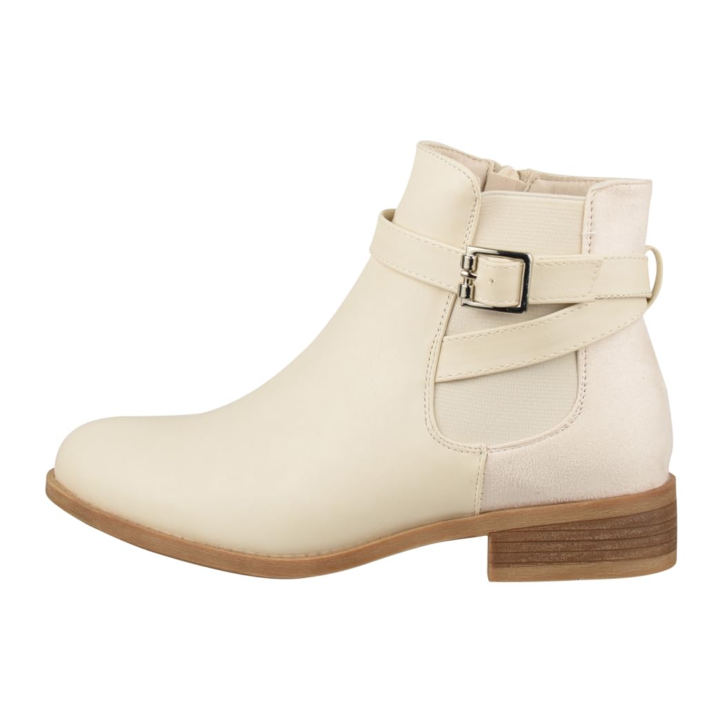 Elara Bottes Femme Chelsea Bottines Chunkyrayan