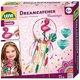 Lena DIY Deko Bastelset für Mädchen, Inhalt: Ring, Flamingo, Nadel, Perlen, Stoff Federn & Blumen, Alter: ab 6 Jahre, Maße: ca. 21 x 21 x 5 cm, Gewicht: 168 g, Art.Nr.: 42700, EAN: 4006942834105
