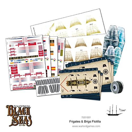 Warlord Games Frigates & Brigs Flotilla - Image 4
