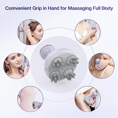 Image of COMFIER Electric Scalp Massager with Mutlti-Modes Vibration, Portable Handheld Head Scratcher for Hair Growth,Waterproof Head Massager for Full Body,Dog Cat Massager for Deep Clean and Stress Relax