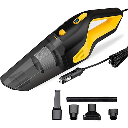 GoMechanic Car Vacuum Cleaner 2 in 1