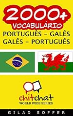 Capa de 2000+ Português - Galês Galês - Português Vocabulário (ChitChat WorldWide)
