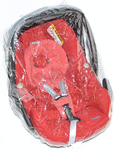 Protector de lluvia Compatible con Maxi Cosi Cabrio Fix asiento de coche (228)