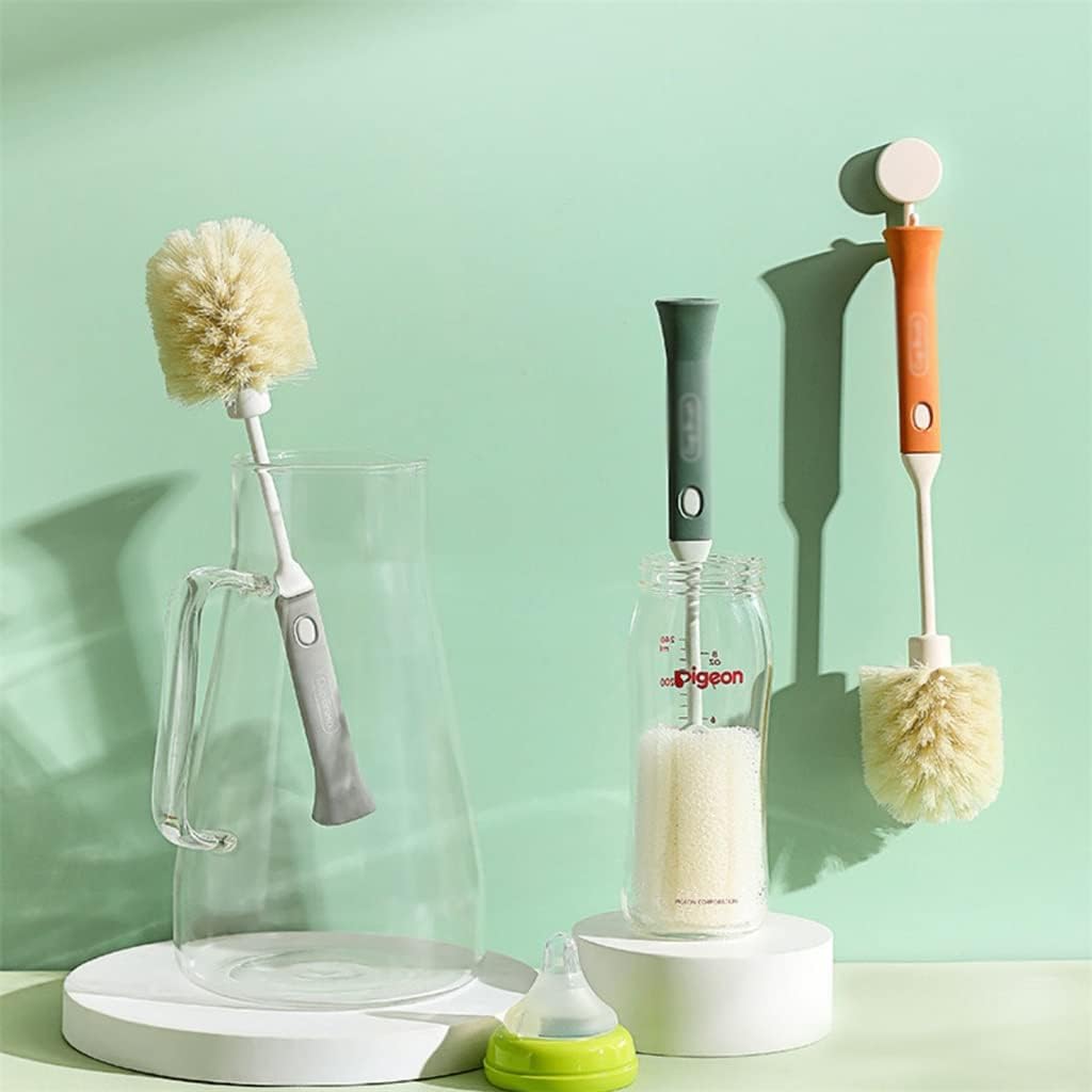 Cup Brush Household Long Handle Tea Cup Water Washer Kitchen lid Milk Bottle Cleaning Insulation Sponge