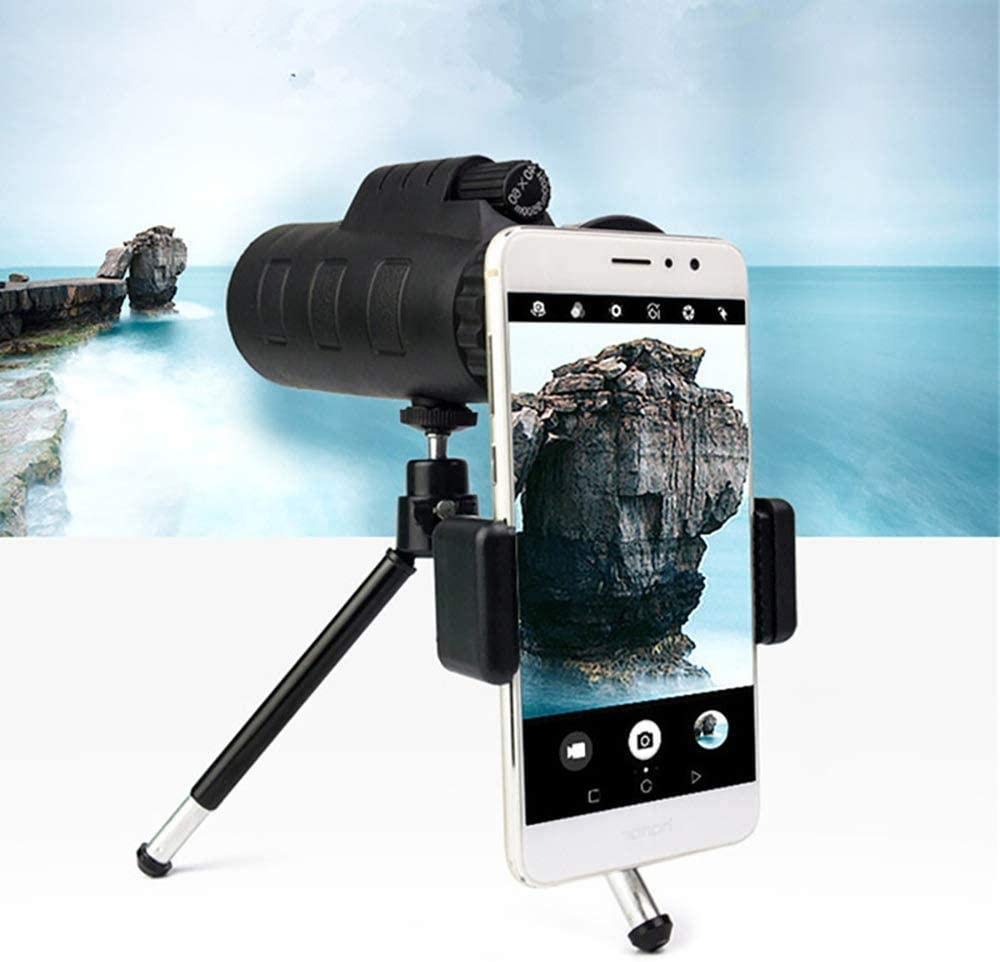KANBUN Télescope Infrarouge Vision Nocturne Numérique Puissant Monoculaire 40X60 Zoom Monoculaire pour avec Trépied Quality Goods