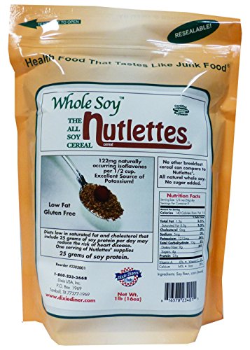 Dixie Diner's Club Carb Counters Whole Soy Nutlettes, 1lb