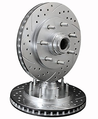Fits 2010 Ford F-150 [ RWD - 7 Lug ] REAR PAIR ATL Autosports Performance Brake Rotors ATL54112-26DDS