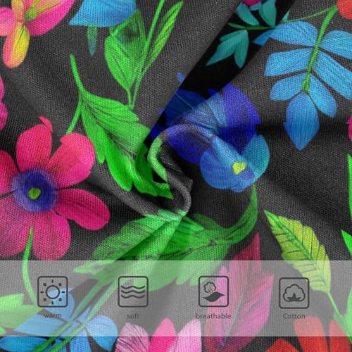 Spring Flowers Pink Green Girls Underwear Toddlers 2t Cotton Girl Panties Cute Designer Briefs Underpants3