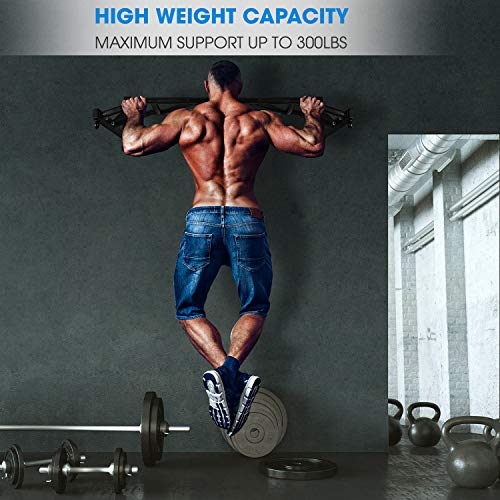 Yes4All Heavy Duty Wall Mounted Pull Up Bar – Multi-Grip Pull Up Bar Ceiling Mount / Ceiling Mount Pullup bar / Chin Up Bar for Home Gym Workout by Yes4All - Image 6