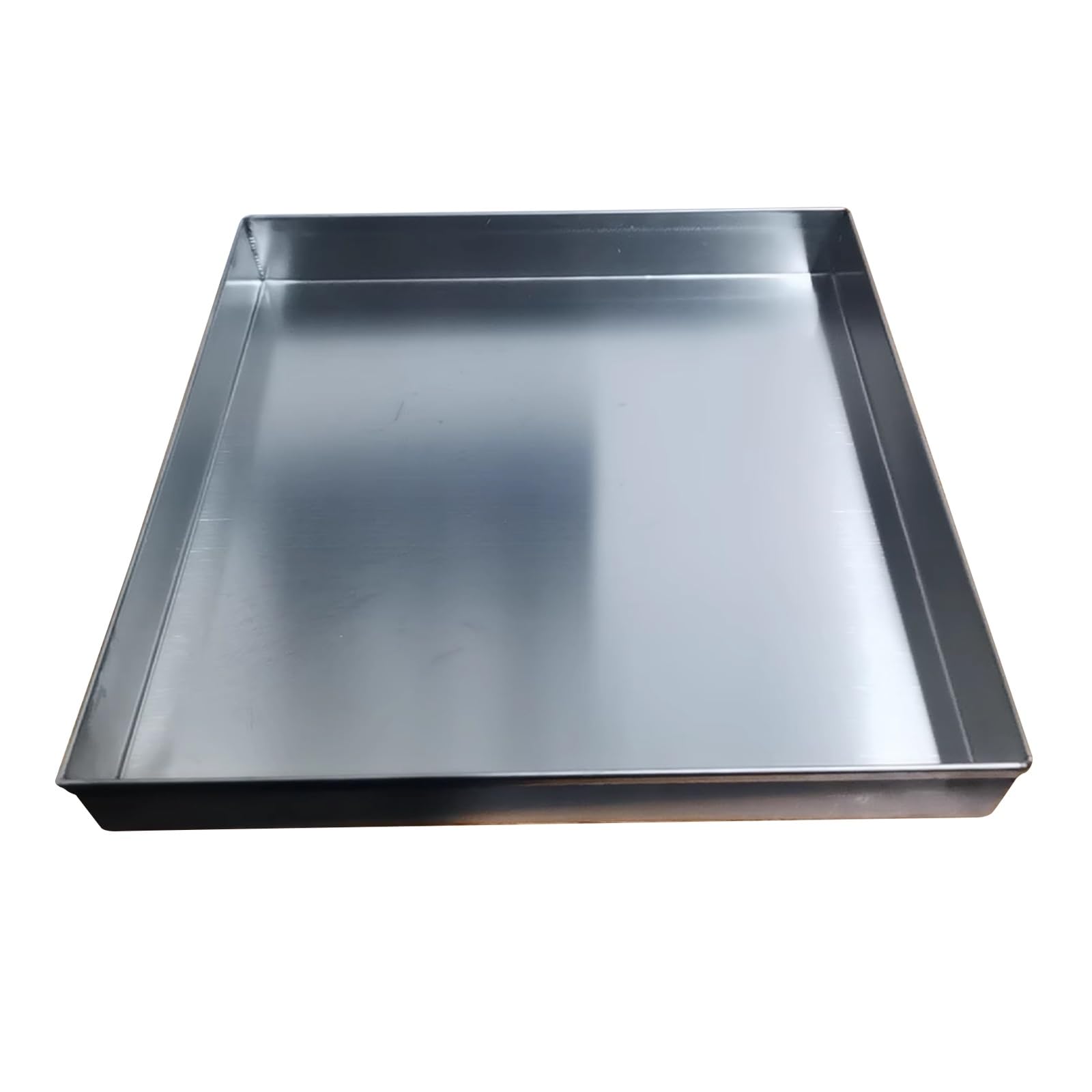 IBOWZ 304 Stainless Steel Air Conditioner Drip Tray 5cm Height AC Water Collection Pan Anti-Leak Plant Saucer Tool Organizer