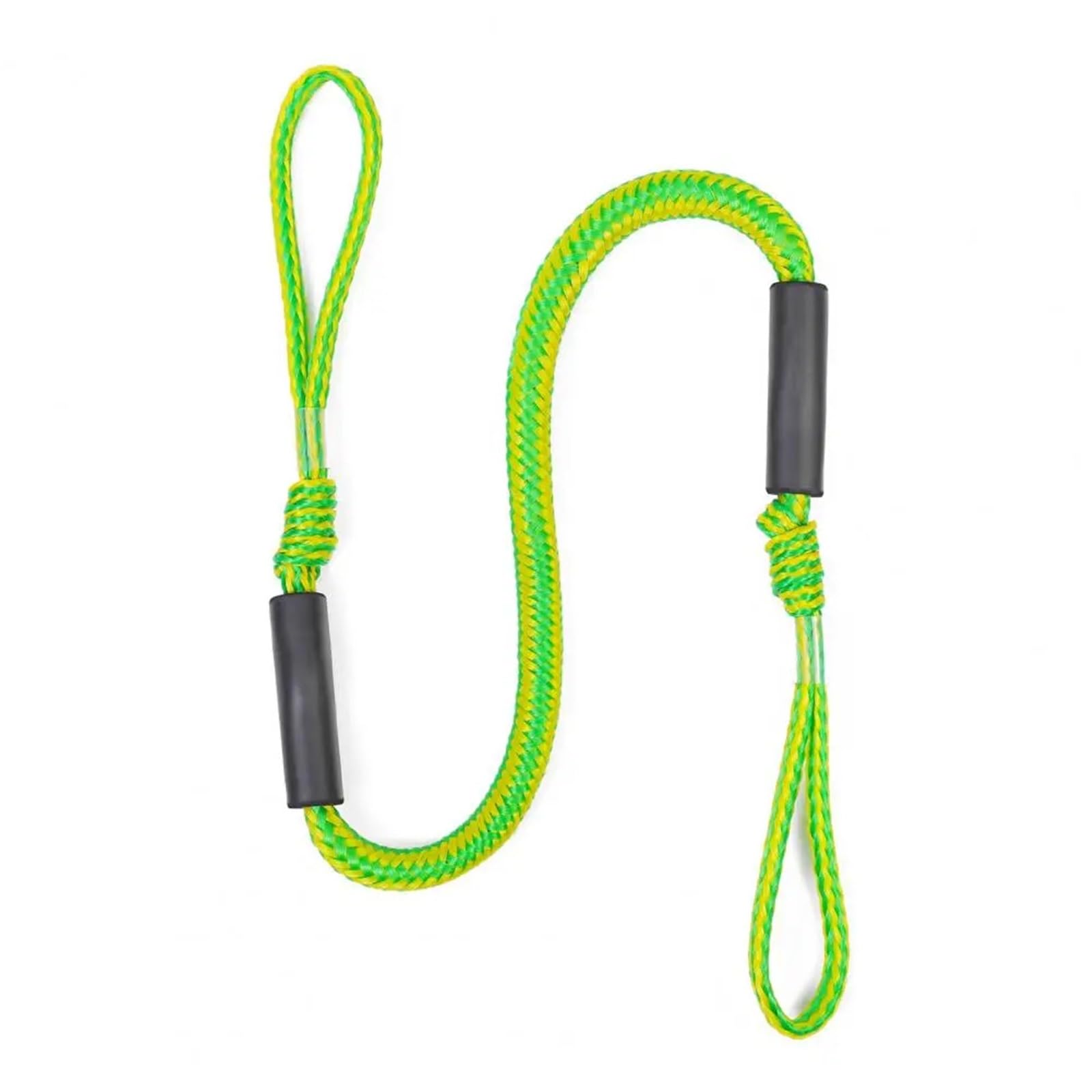 Soywim One Color Mooring Rope, Elastic Shock Absorbing Adjustable Marine Mooring Rope Boat Bungee Dock Line For Ship
