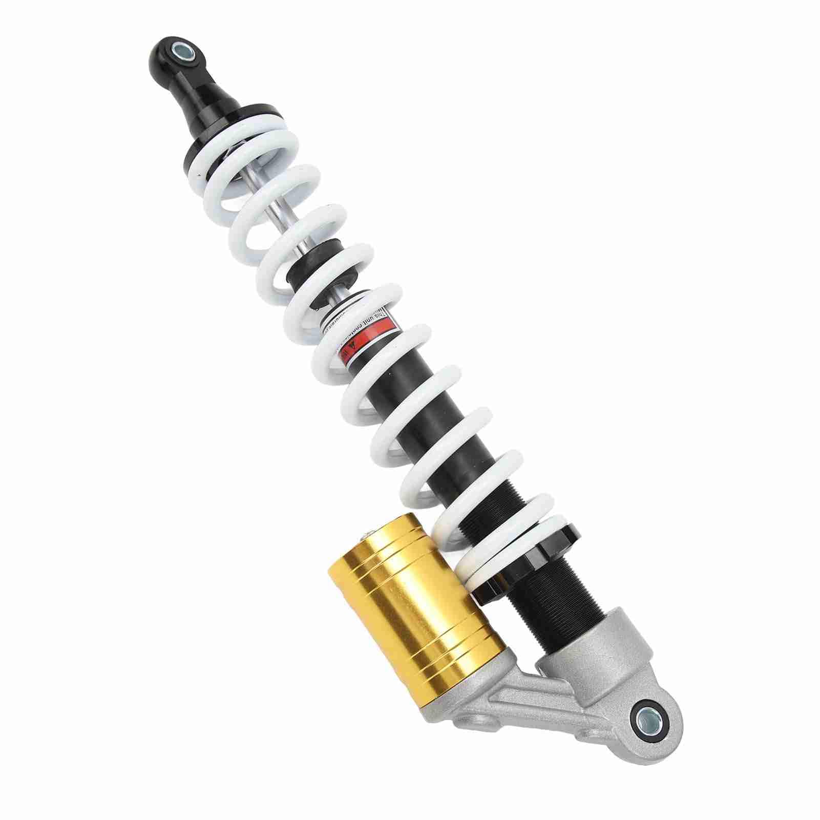 Ammortizzatore a molla di sospensione – Distanza dei fori da 430 mm Smorzamento regolabile per 150cc 200cc 250cc PIT Dirt Quad ATV Trail Dune – Lega di alluminio CNC durevole