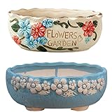 Le favori des plantes succulentes : perméable à l'eau et respirant, la plupart des plantes succulentes, cactus, herbes ou d'autres plantes peuvent prospérer sans aucune résistance dans un tel petit pot. Design avec un trou de drainage au fond, ce qui contribue beaucoup à la respiration rhizomateuse et empêche efficacement la pourriture des racines.