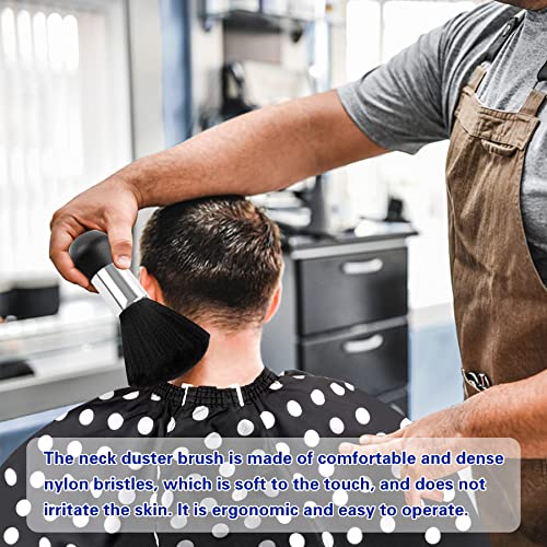 Image of FEBSNOW Barber Cape Professional Hair Cutting Cape with Neck Duster Brush